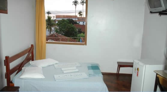 Suíte Casal do Hotel Walsa em Paracatu, MG