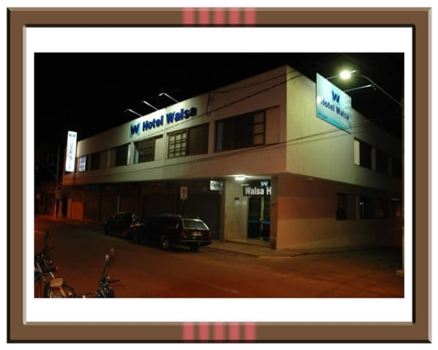 Ambiente aconchegante do Hotel Walsa