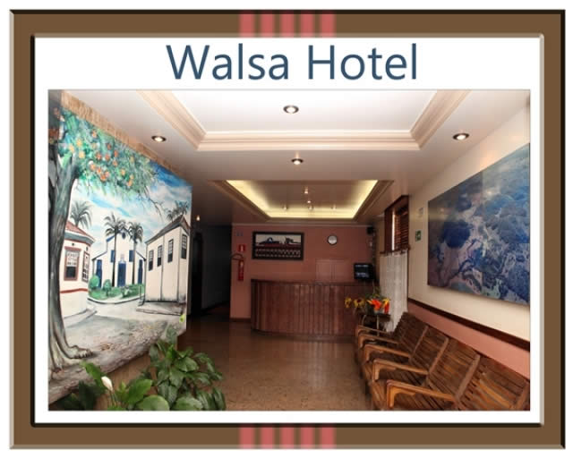 Interior do Hotel Walsa em Paracatu